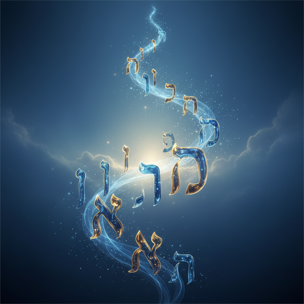 Hebrew letters art