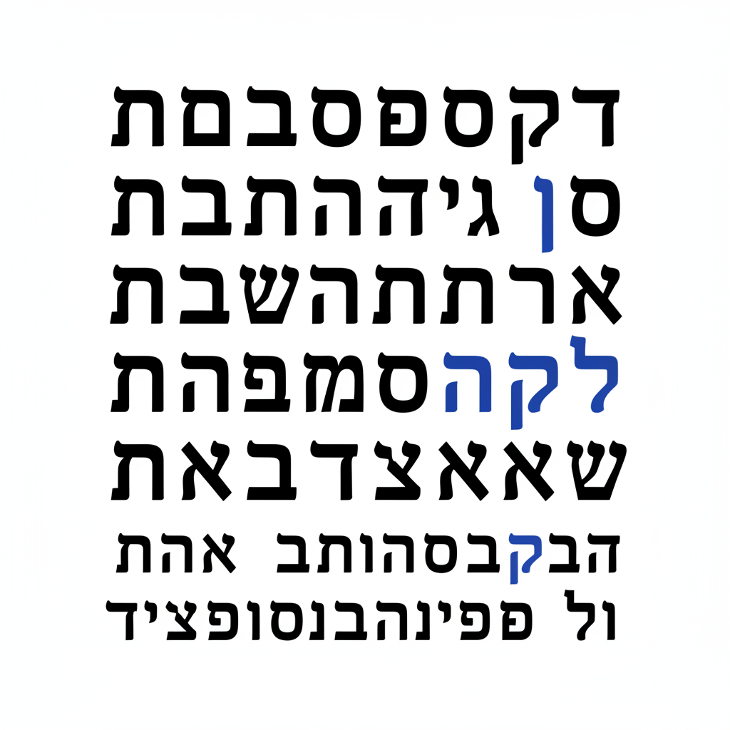 Hebrew Alphabet