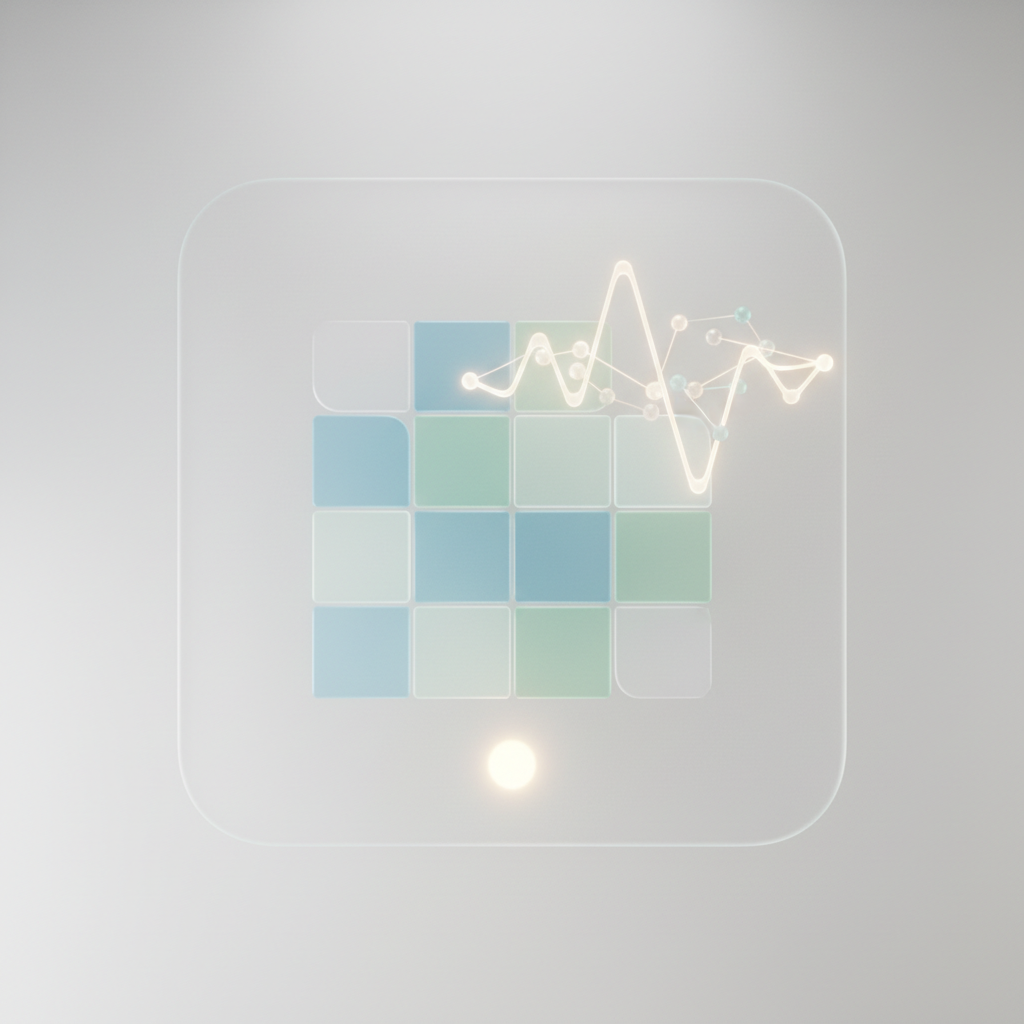 minimalist interface concept of a note taking app with ai features, clean layout, soft lighting, 3d render style