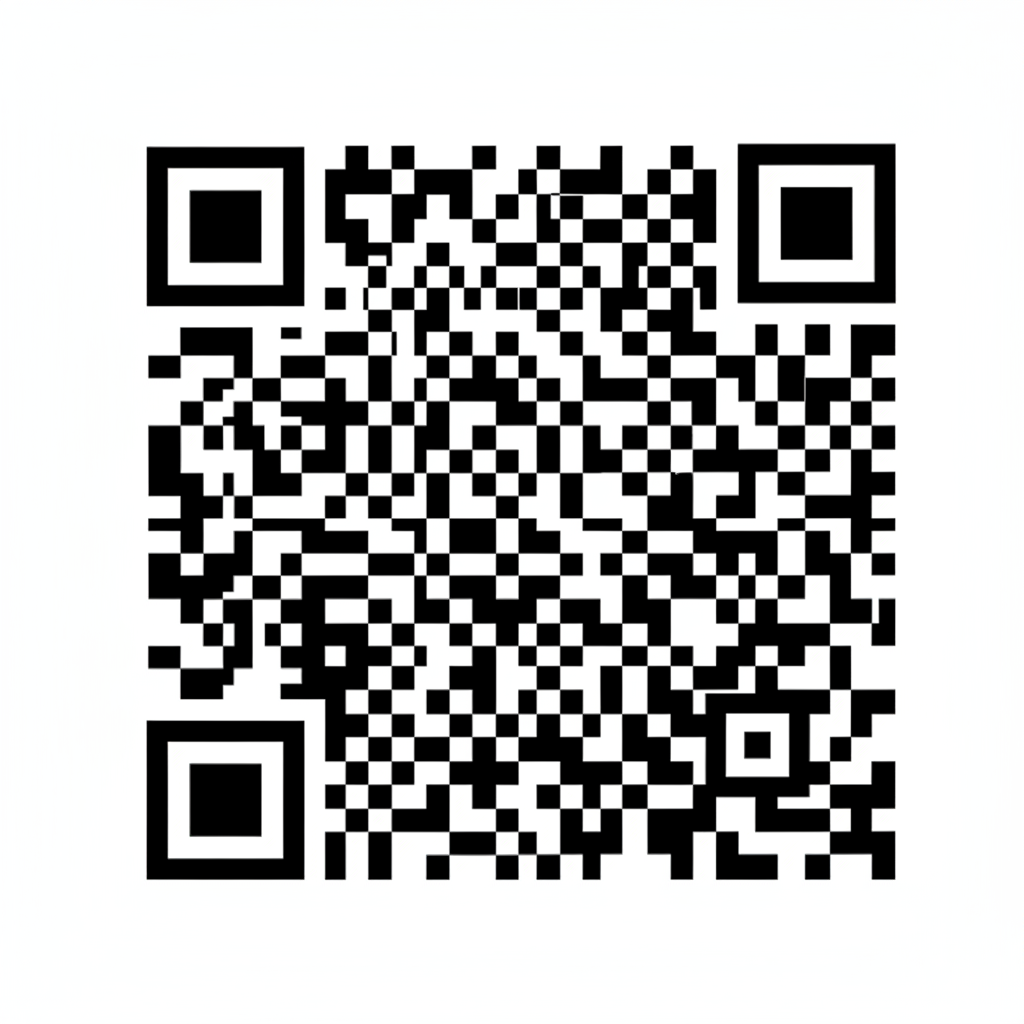 A generic QR code illustration