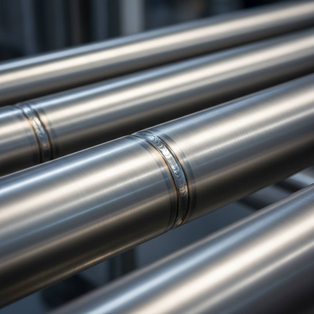 finition brossage soudure inox tuyau industriel