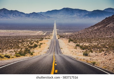 Straight highway road during day time, scenic view, photography