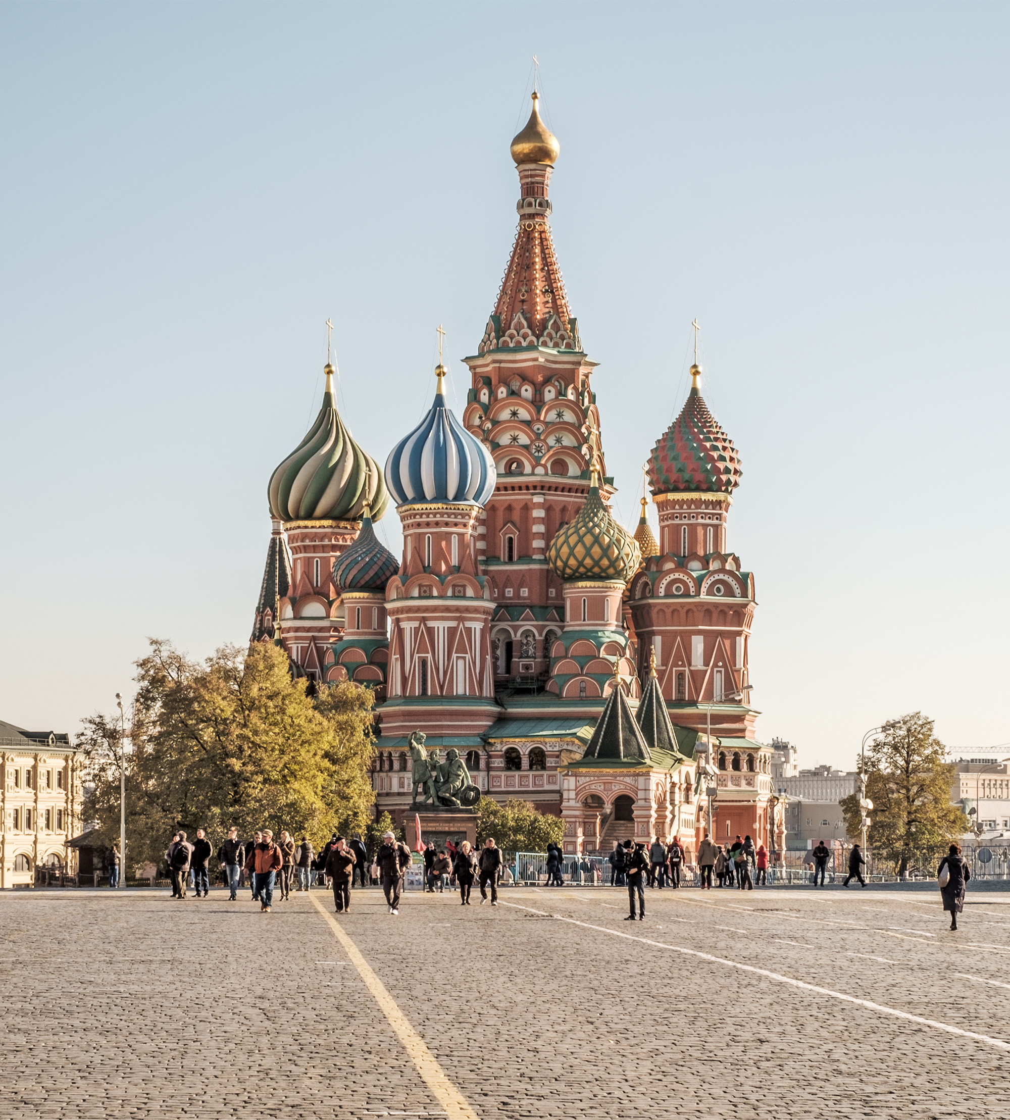 St. Basil's Cathedral Red Square Moscow iconic view