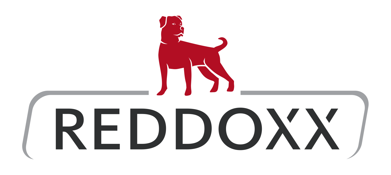 Reddoxx logo on white background