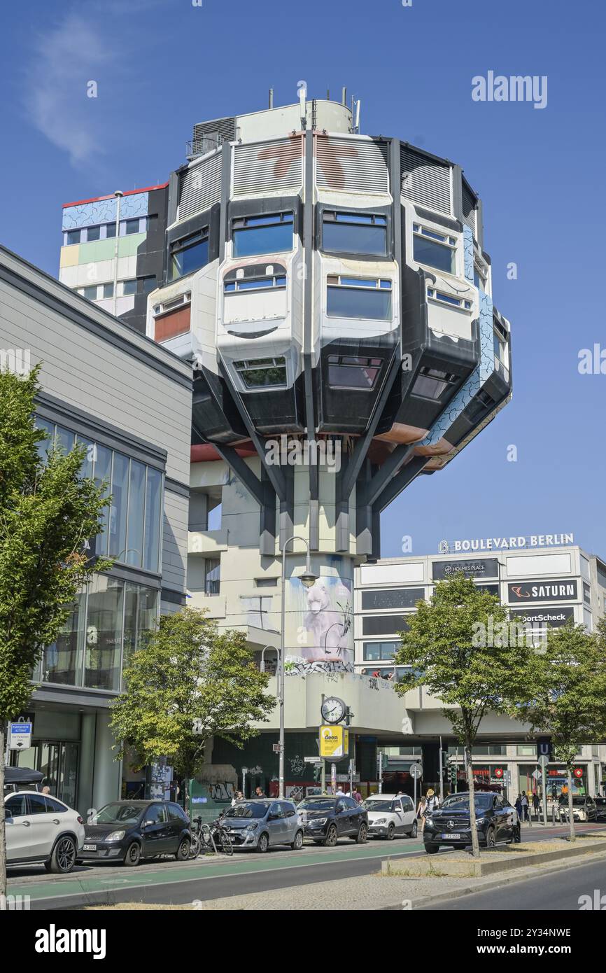 East Berlin hospital exterior 1970s architecture