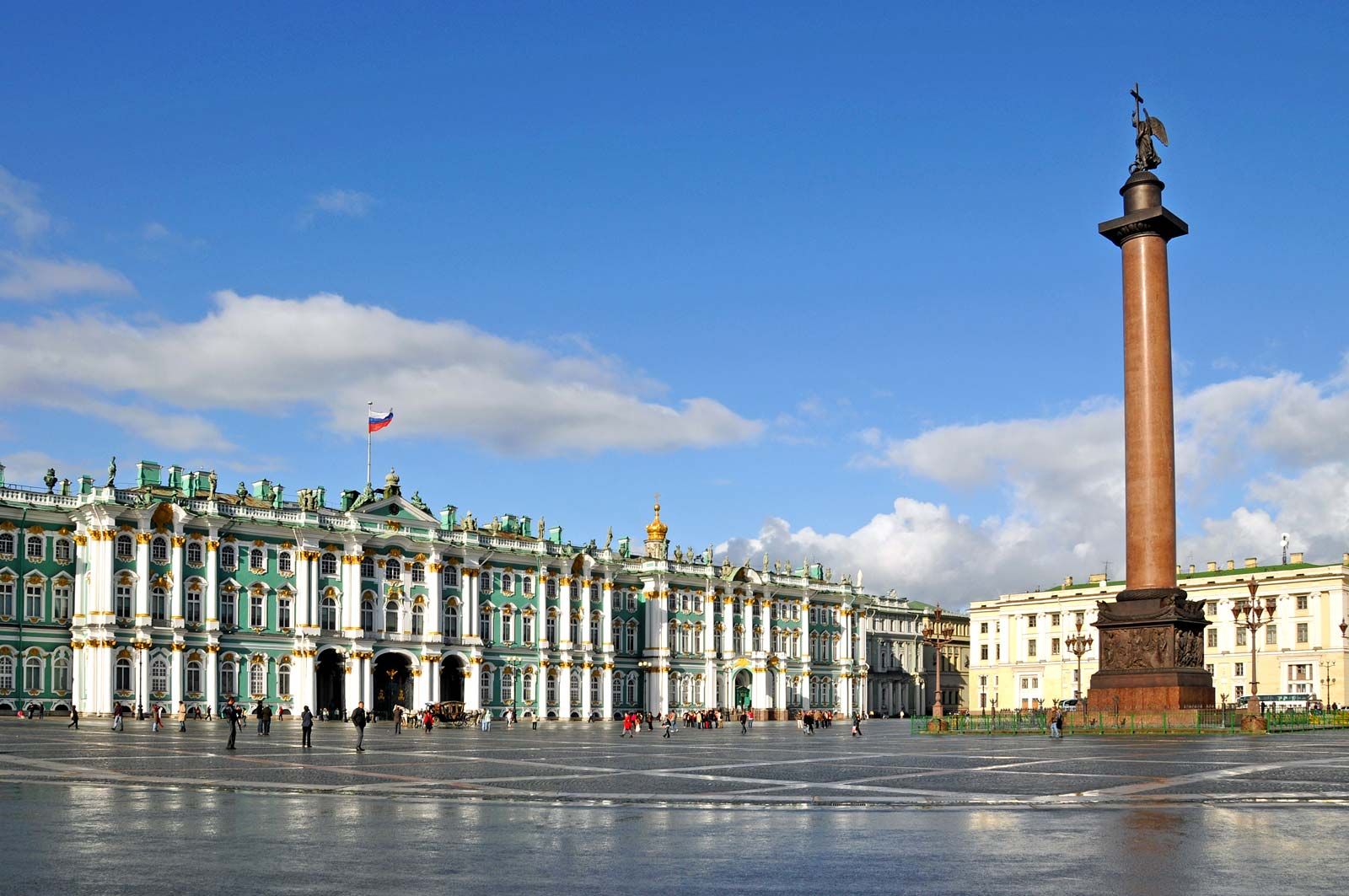 Hermitage Museum Saint Petersburg winter palace facade